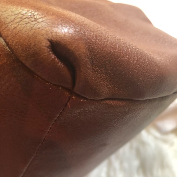 Coach Madison Small Phoebe Shoulder Bag Chestnut - Picture 3 of 8